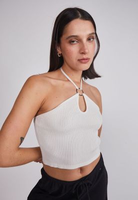 Imagen 2 del producto Peto Mujer Tejido Argolla Blanco Sioux