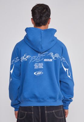 Imagen 2 del producto Polerón Hombre Estrellas Azul Sioux