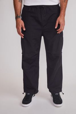 Pantalón Hombre Cargo Parachute Negro Sioux