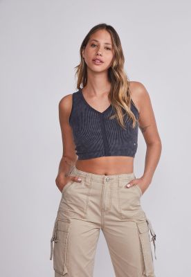 Peto Mujer Gris Lavado Sioux