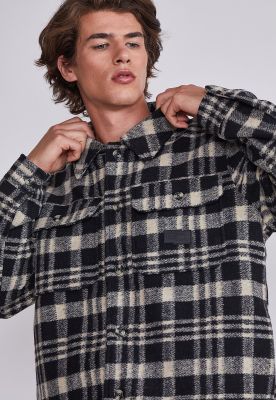 Imagen 2 del producto Chaqueta Hombre Negro Con Interior Corderito Sioux