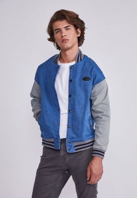 Imagen 1 del producto Chaqueta Hombre Azul Liviana Denim Sioux