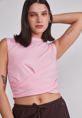 Imagen 2 del producto Peto Mujer Delantero Cruzado Rosado Sioux