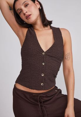 Imagen 2 del producto Peto Mujer Tipo Vestido Café Sioux