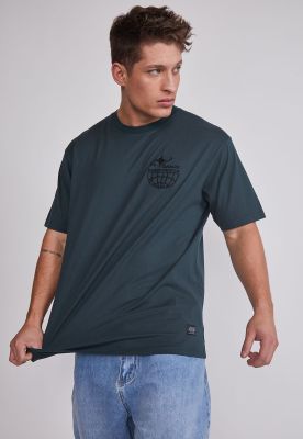 Imagen 2 del producto Polera Hombre Frases Verde Sioux