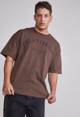 Imagen 2 del producto Polera Hombre Lavada Wals Café Sioux