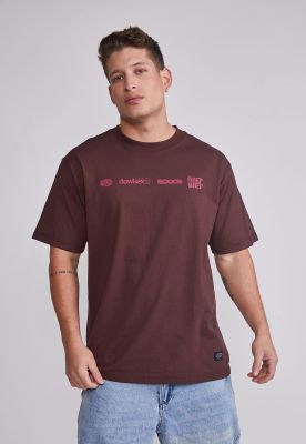 Polera Hombre Cara Burdeo Sioux