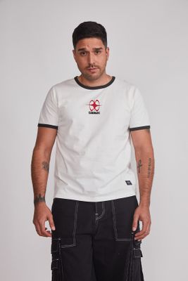 Polera Hombre Contraste Crudo Sioux