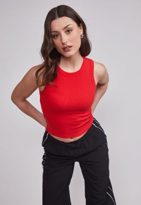 Imagen 2 del producto Peto Mujer Rib Ajustado Rojo Sioux