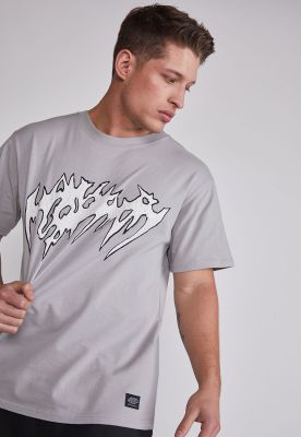 Imagen 2 del producto Polera Hombre Death 3D Gris Sioux