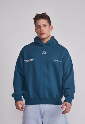 Polerón Hombre Bordado Petroleo Sioux