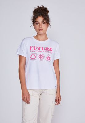 Polera Mujer Future Blanco Sioux