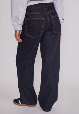 Imagen 2 del producto Jeans Mujer Wideleg Botones Azul Sioux