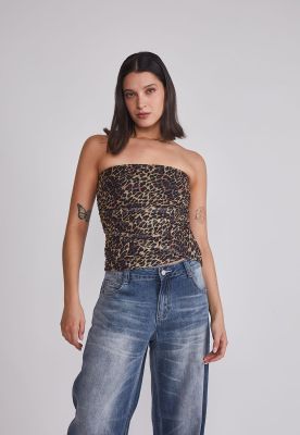 Imagen 1 del producto Peto Mujer Leopardo Beige Sioux