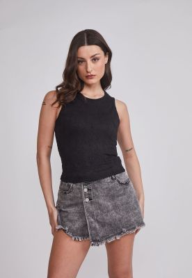 Peto Mujer Pabilo Anchos Negro Sioux