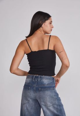 Imagen 2 del producto Peto Mujer Tela Texturada Negro Sioux