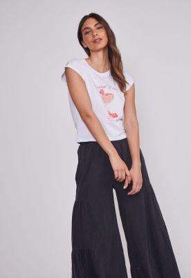 Imagen 2 del producto Polera Mujer Drinks Blanco Sioux