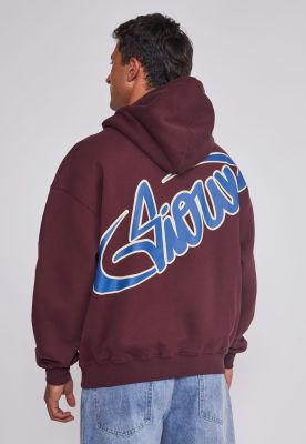 Imagen 2 del producto Polerón Hombre Relaxed Burdeo Sioux