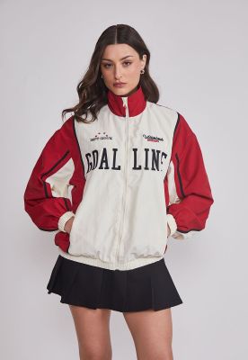 Chaqueta Mujer Cierre Deportivo Negro Sioux