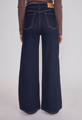 Imagen 2 del producto Jeans Mujer Raw Superwide Azul Sioux