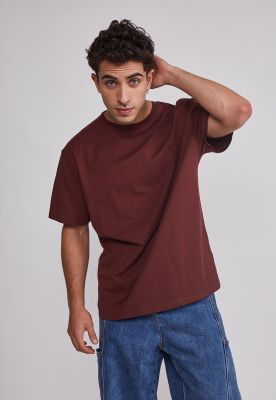 Polera Hombre Basic Lisa Café Sioux