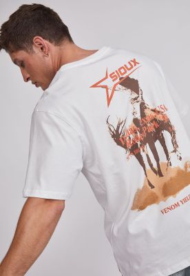 Imagen 2 del producto Polera Hombre Cowboy Texas Crudo Sioux