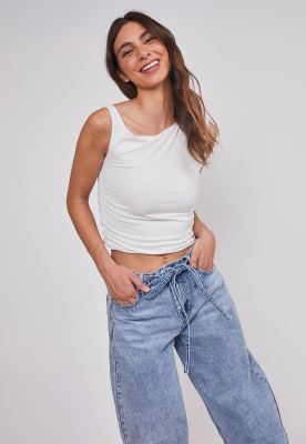 Imagen 2 del producto Jeans Mujer Balloon Lazo Azul Sioux