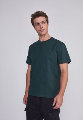 Polera Hombre Basica Verde Sioux