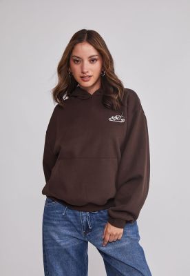 Polerón Mujer Estampado B&N Café Sioux