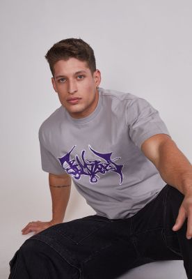 Imagen 2 del producto Polera Hombre Print Death Gris Sioux