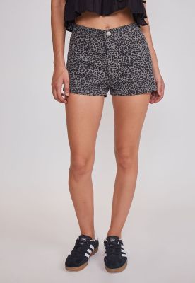 Short Mujer Leopardo Café Sioux