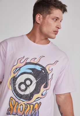 Imagen 2 del producto Polera Hombre Mariposa Ojos Rosado Sioux