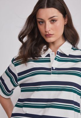 Imagen 2 del producto Polera Mujer Cuello Piqué Blanco Sioux