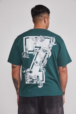 Imagen 2 del producto Polera Hombre Siete Verde Sioux