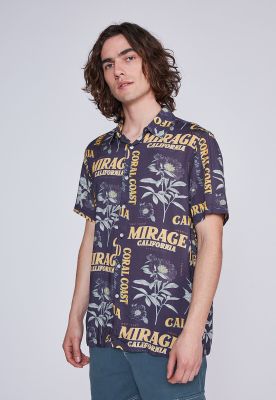 Camisa Hombre California Negro Sioux