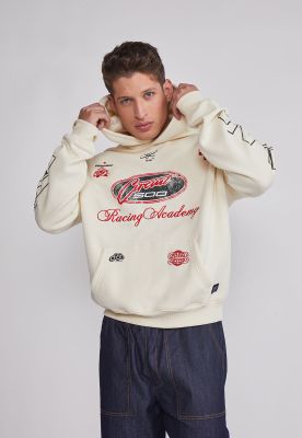 Polerón Hombre Racing Crudo Sioux