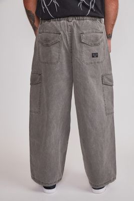 Imagen 2 del producto Pantalón Hombre Baggy Cargo Gris Sioux