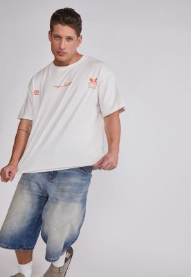 Imagen 2 del producto Bermuda Hombre Baggy Oxidado Azul Sioux