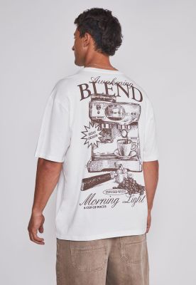 Imagen 2 del producto Polera Hombre Cafetera Blanco Sioux