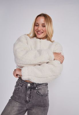 Chaqueta Mujer Bomber Crudo Sioux