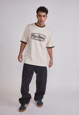 Imagen 2 del producto Jeans Hombre Baggy Cierre Negro Sioux