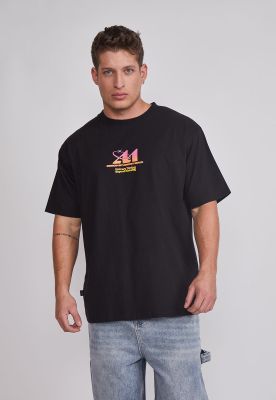 Imagen 1 del producto Polera Hombre Visionary Negro Sioux