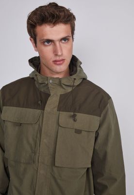 Imagen 2 del producto Cortaviento Hombre Con Cierre Verde Sioux