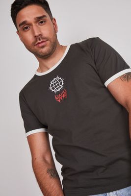 Imagen 2 del producto Polera Hombre Contraste Acero Sioux