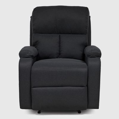 Imagen 2 del producto Berger Reclinable de Lino Negro Matheus VS8070BBL