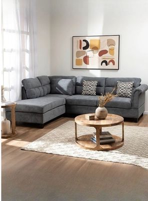 Imagen 1 del producto  Sofá Seccional Izquierdo Tradicional Nebraska KM107LGR