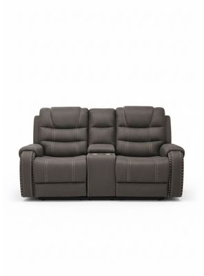 Imagen 2 del producto Sofá 2 Cuerpos Reclinable Gris Moderno Verona 6035LGR