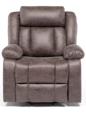 Imagen 2 del producto Berger Reclinable Moderno Eléctrico Masaje Café KM8822MBR