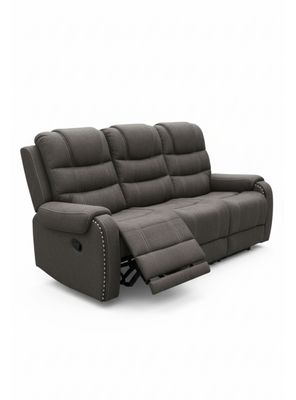 Imagen 2 del producto Sofá 3 Cuerpos Reclinable Gris Moderno Verona 6035SGR