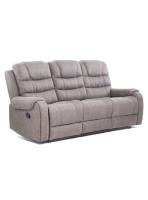 Imagen 2 del producto Sofá 3 Cuerpos Reclinable Gris Moderno Verona 6035SGR